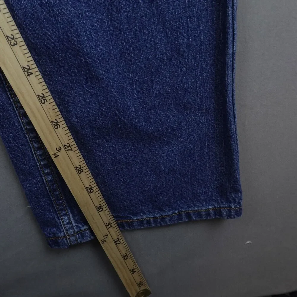 Levi's 569 Jeans Mens 30x32 Blue Denim Loose Straight Fit - Picture 9 of 12